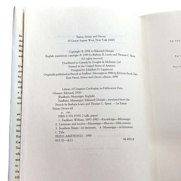 William Faulkner Review Hardcover Book Lot of 2 Mississippi American Literature - Picture 5 of 13